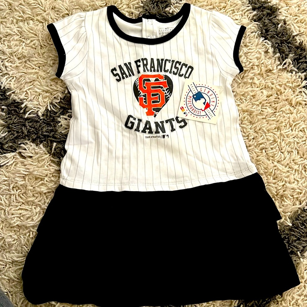 San Francisco Giants Baseball dress sz 4T